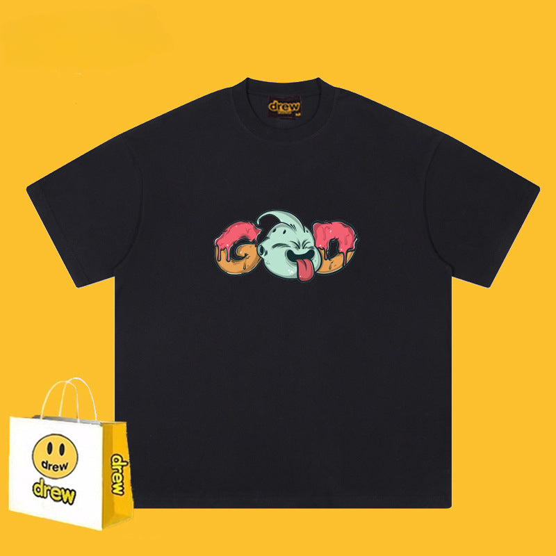 Drew T-shirts Cotton Short-Sleeved Printed T-shirt