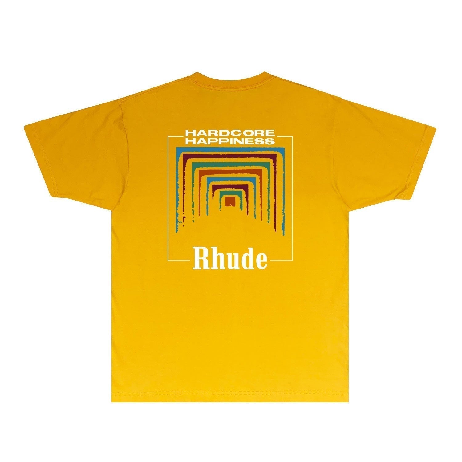 Rhude T-shirts Printed Trendy Pure Cotton