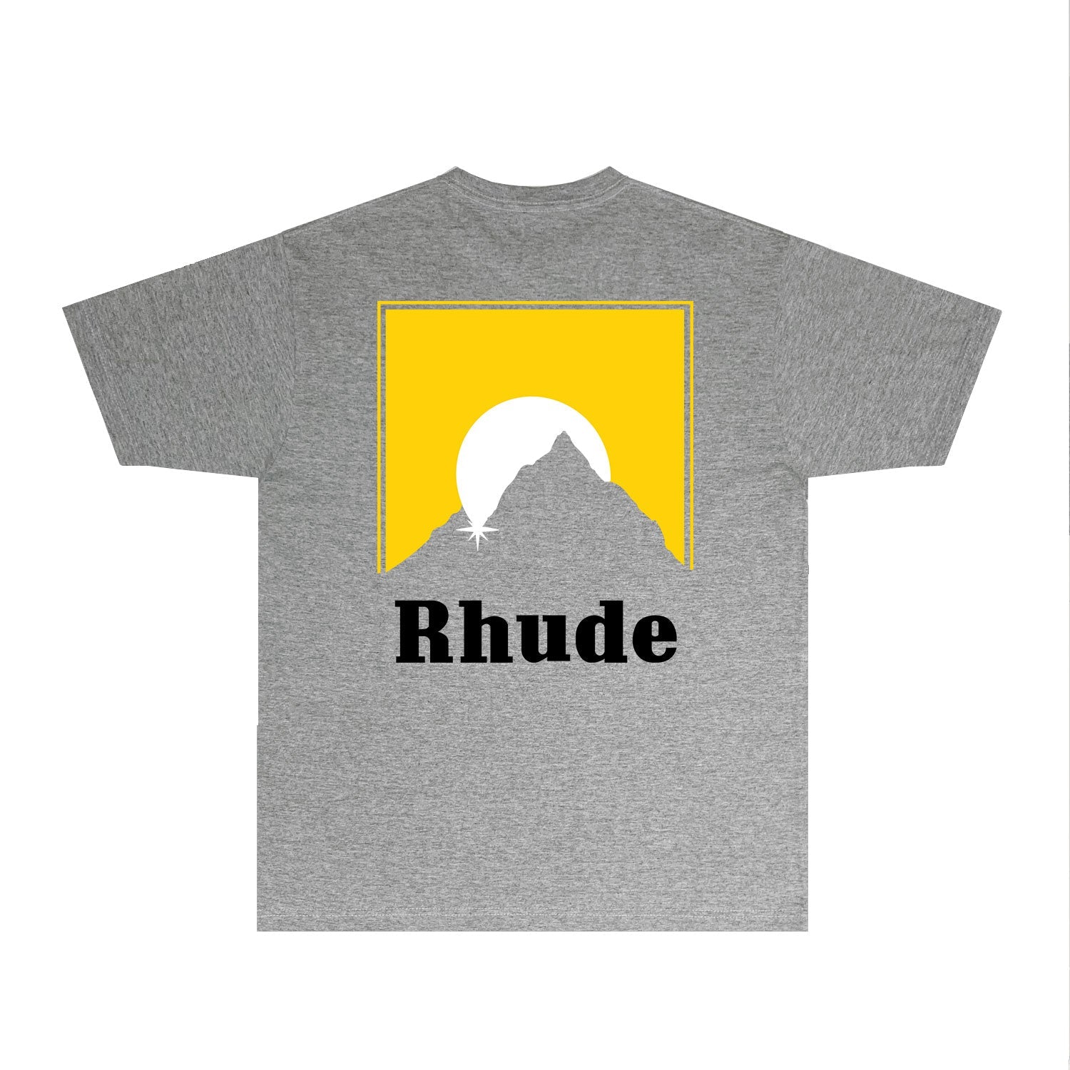 Rhude T-shirts Printed Trendy Pure Cotton