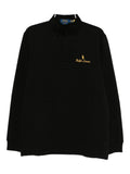RALPH LAUREN Long Sleeved Rugby Sweatshirt Black