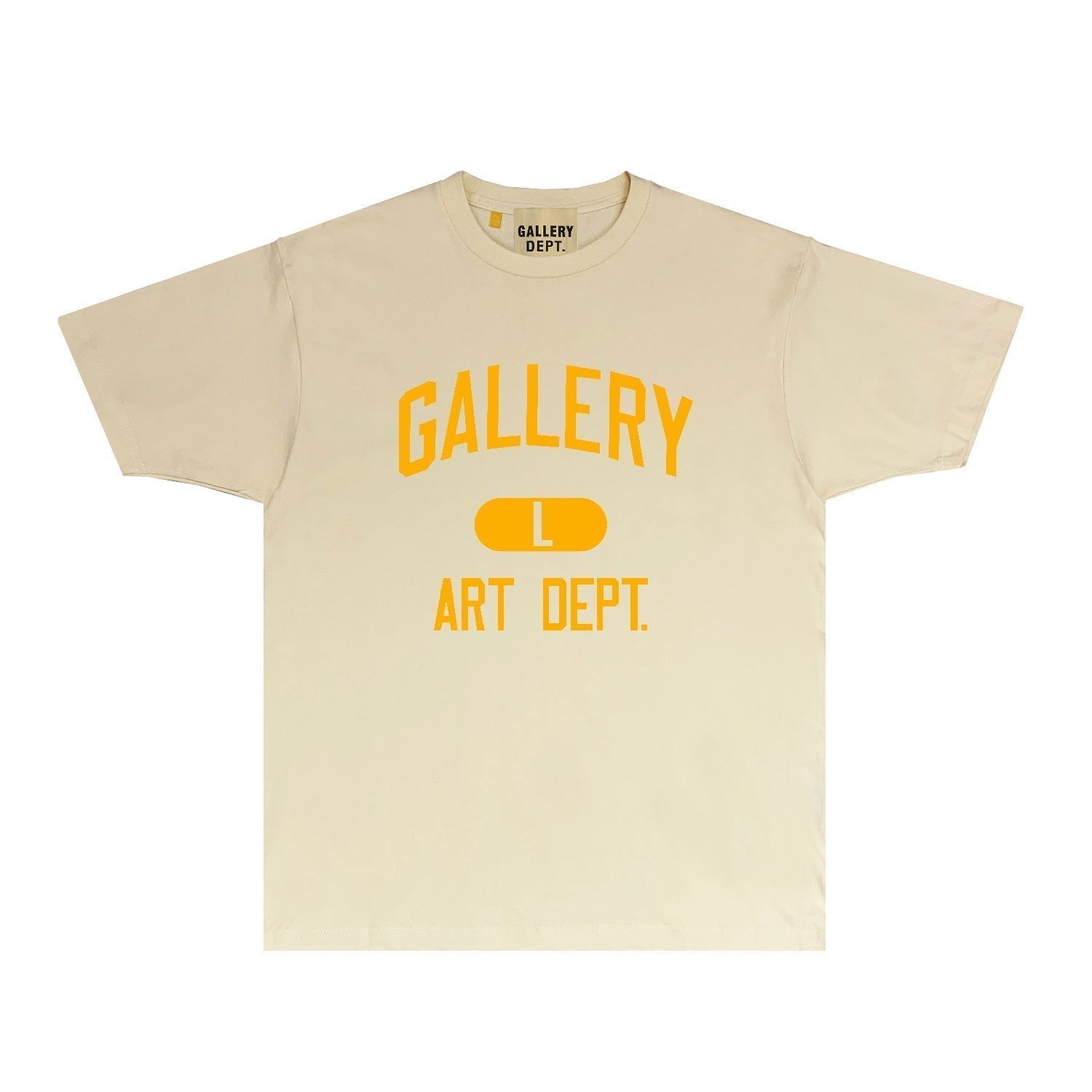Gallery Dept T Shirt Retro Printed Loose Short-Sleeved Shirt