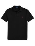 RALPH LAUREN The Iconic Mesh Polo Shirt Polo Black