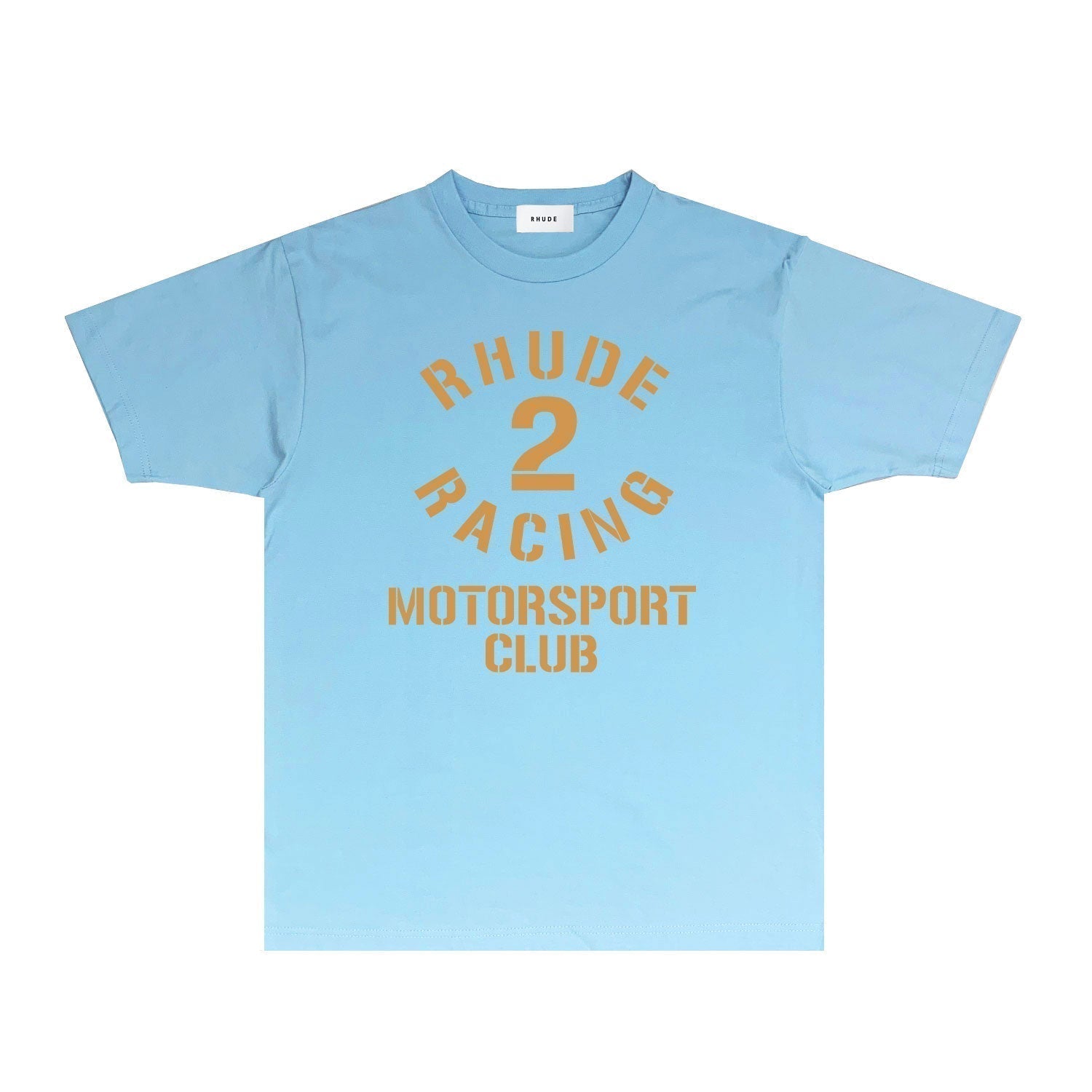 Rhude T-shirts Printed Trendy Pure Cotton