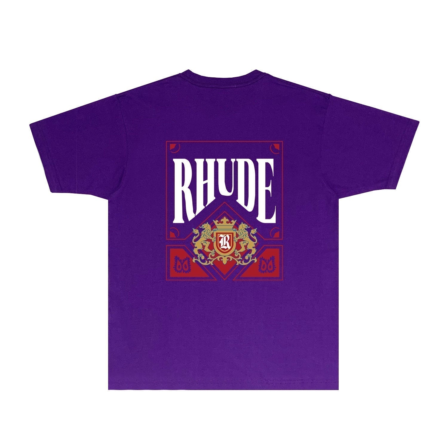 Rhude T-shirts Printed Trendy Pure Cotton