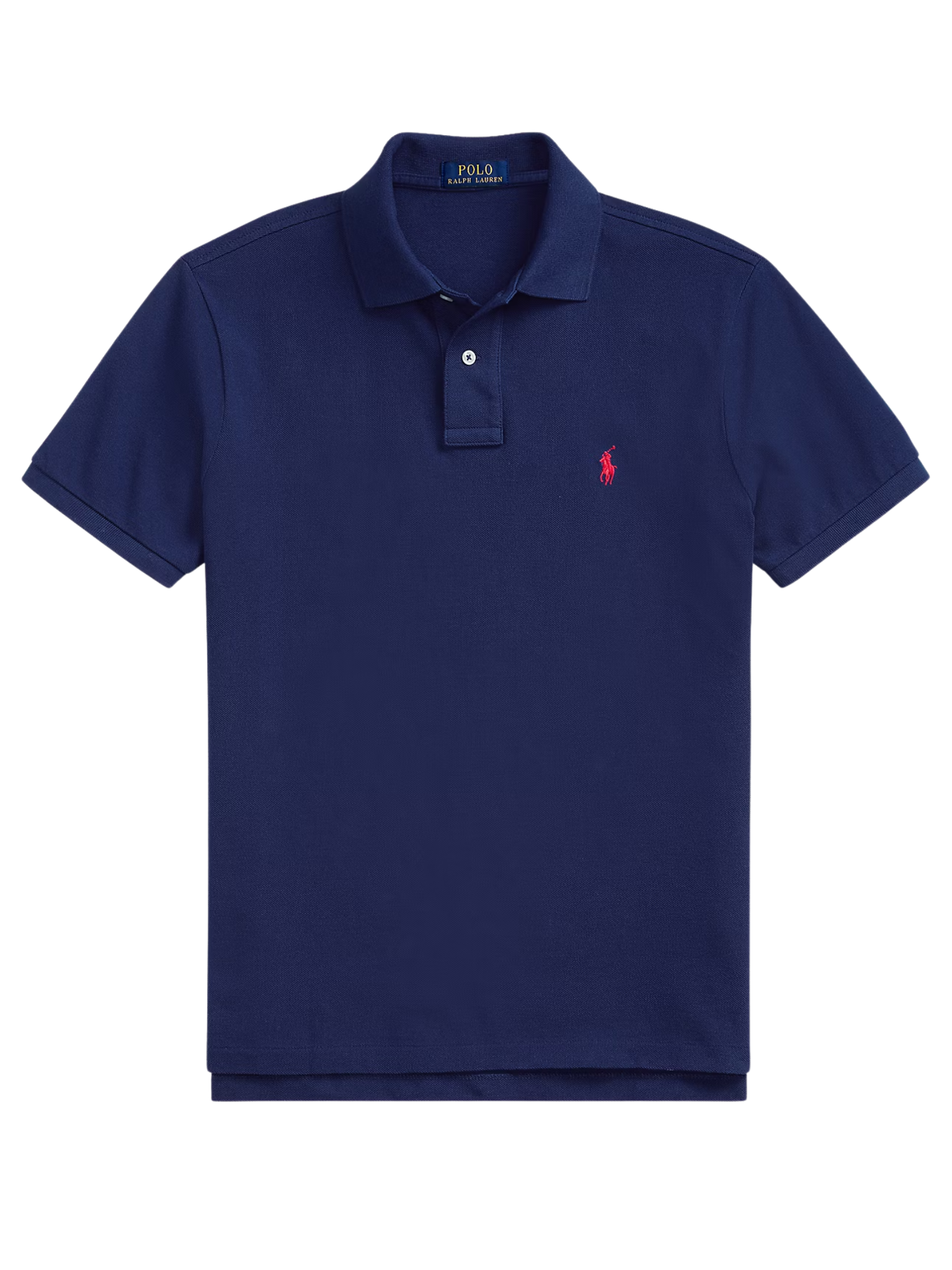 RALPH LAUREN The Iconic Mesh Polo Shirt Newport Navy