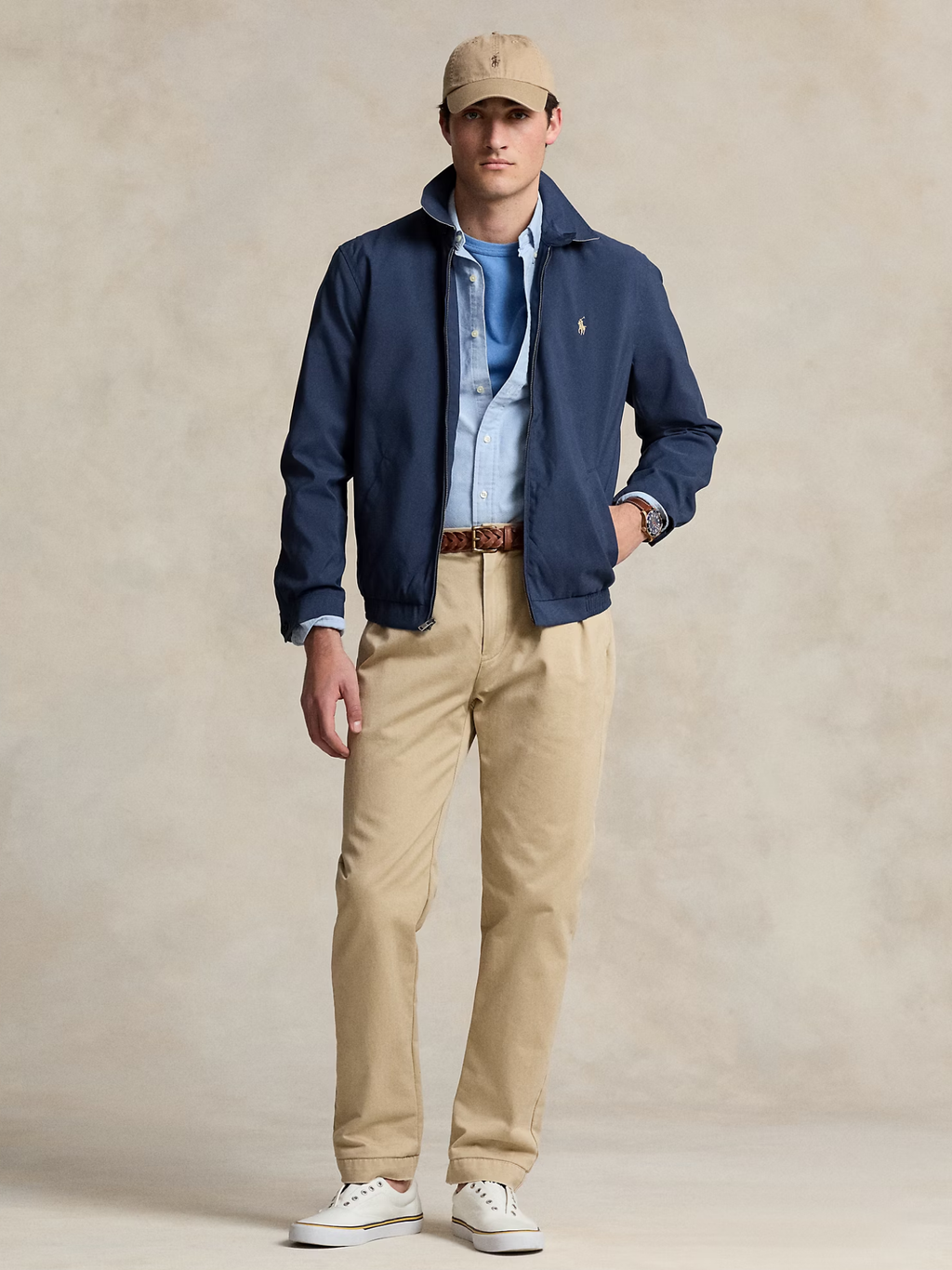 RALPH LAUREN Bi-Swing Jacket Refined Navy