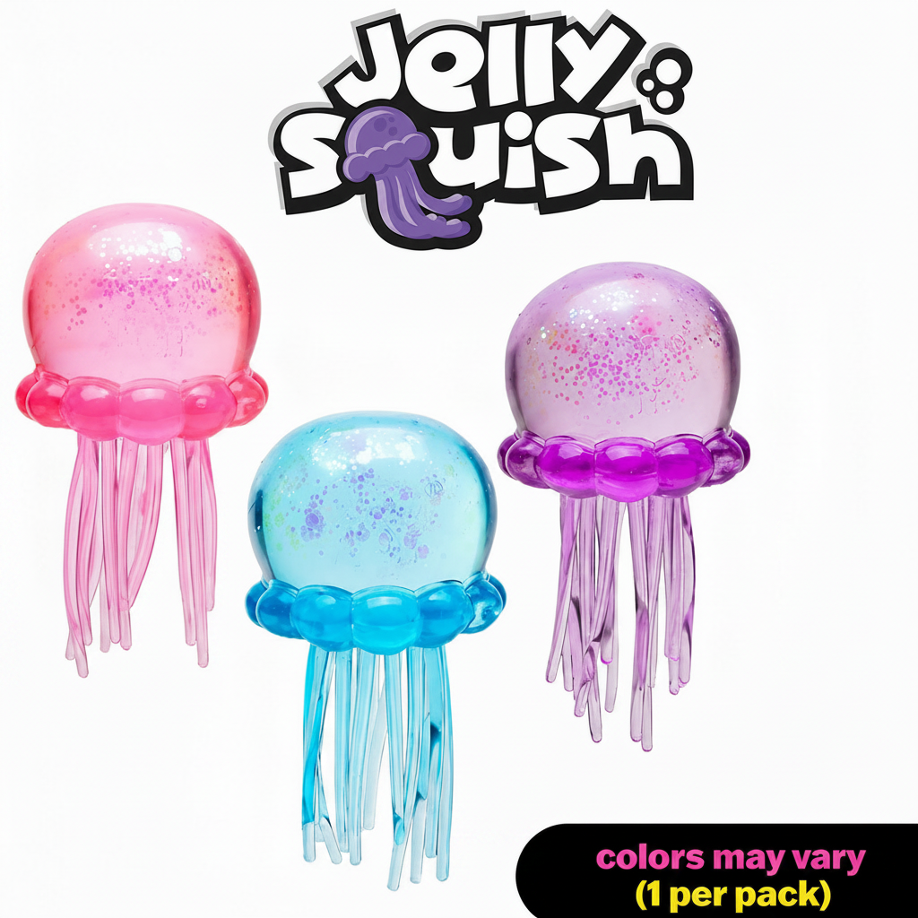 Schylling Jelly Squish - Sensory Squeeze Toy