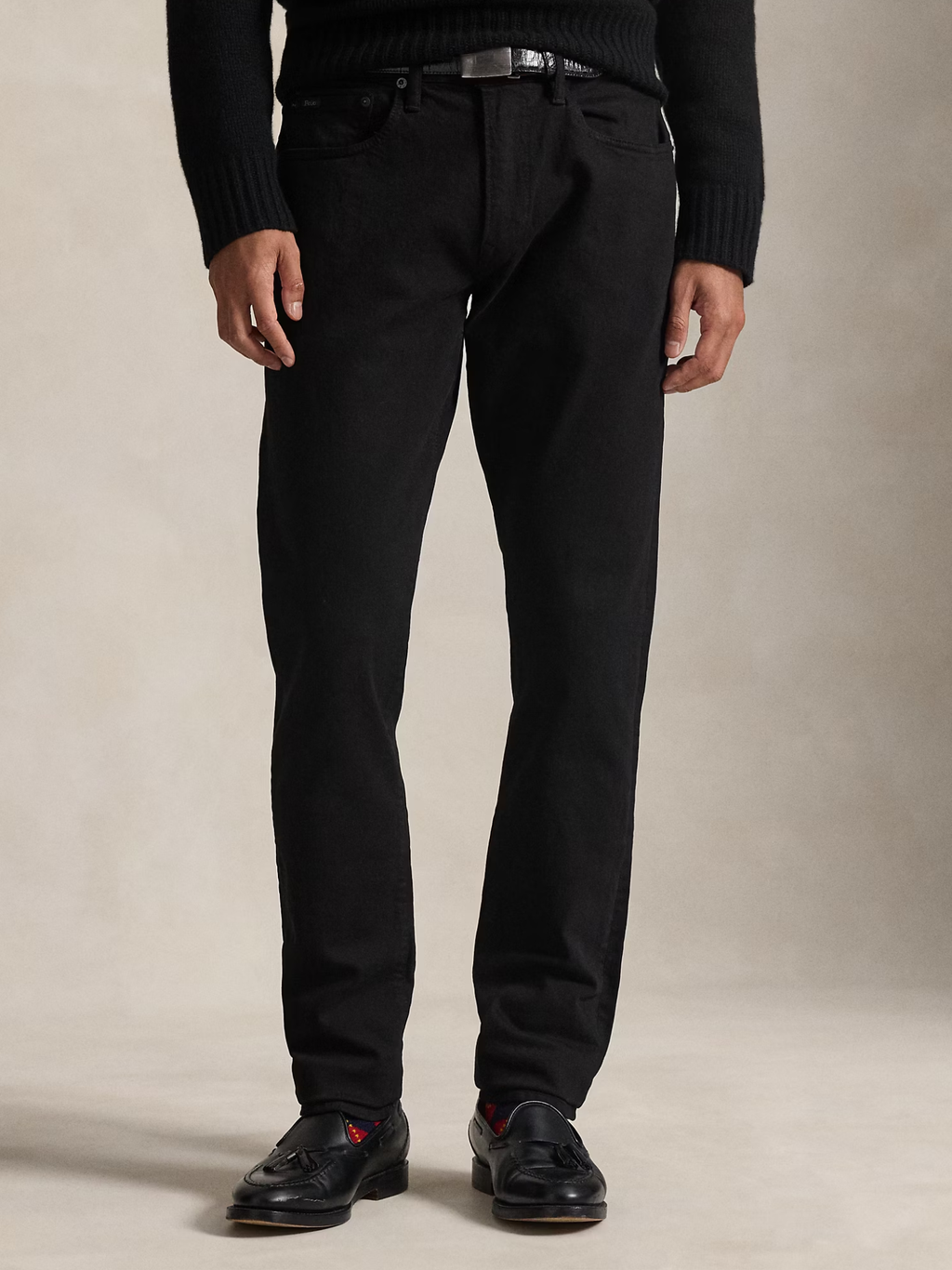 RALPH LAUREN Sullivan 5-Pocket Denim Jeans Black
