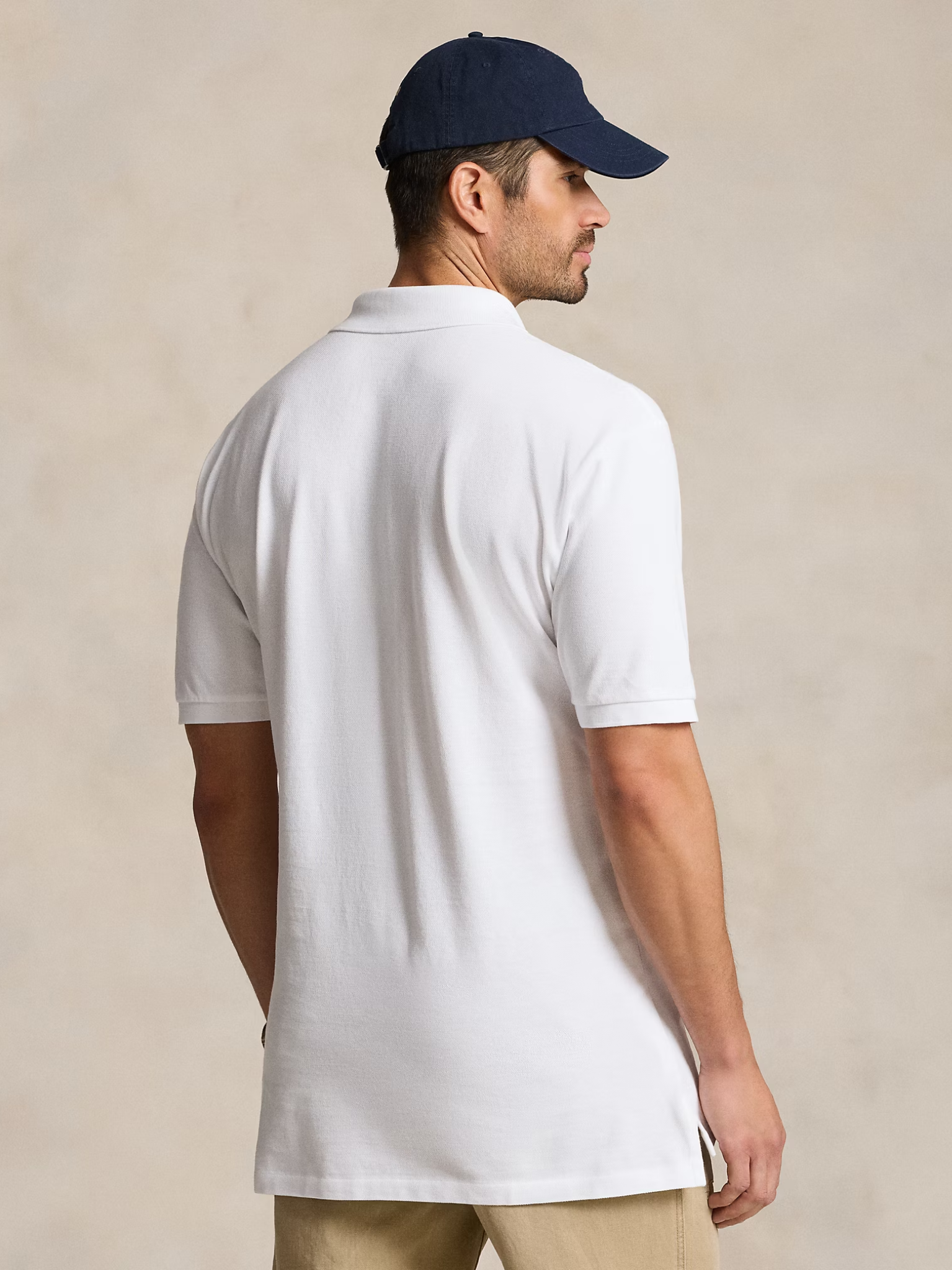 RALPH LAUREN The Iconic Mesh Polo Shirt White