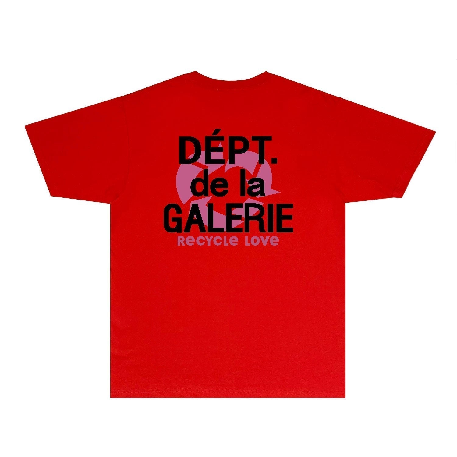 Gallery Dept T Shirt Retro Printed Loose Short-Sleeved Shirt