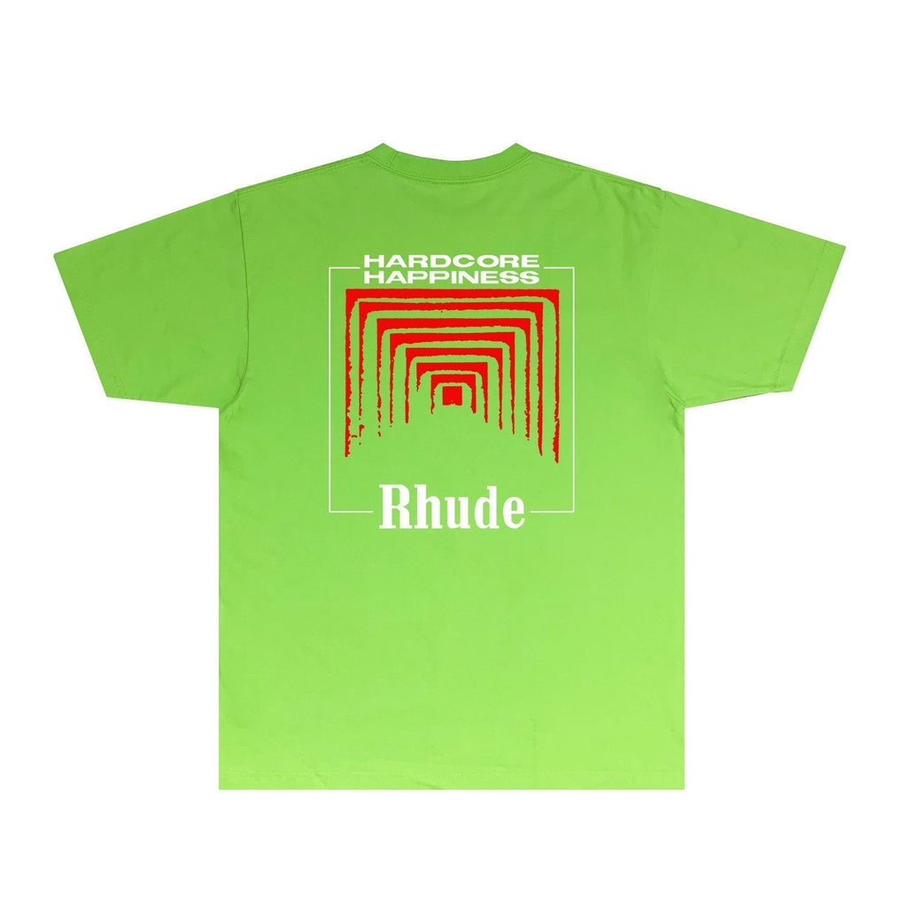 Rhude T-shirts Printed Trendy Pure Cotton