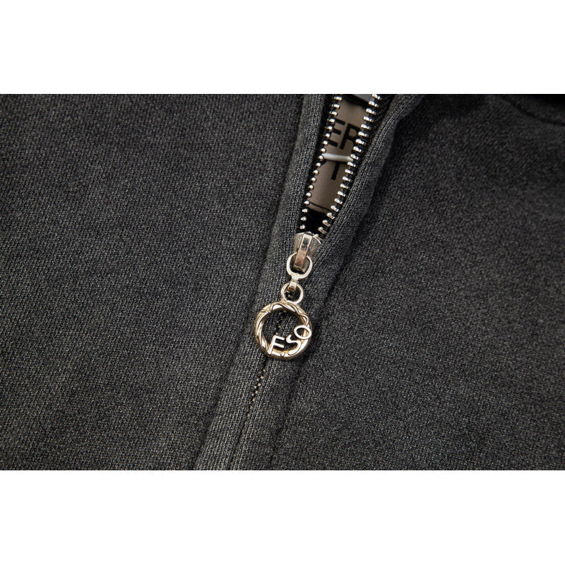 Gallery Dept Hoodie Loose Casual Cardigan Distressed Hoodie