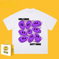 Drew T-shirts Printed Short Sleeve Loose round Neck