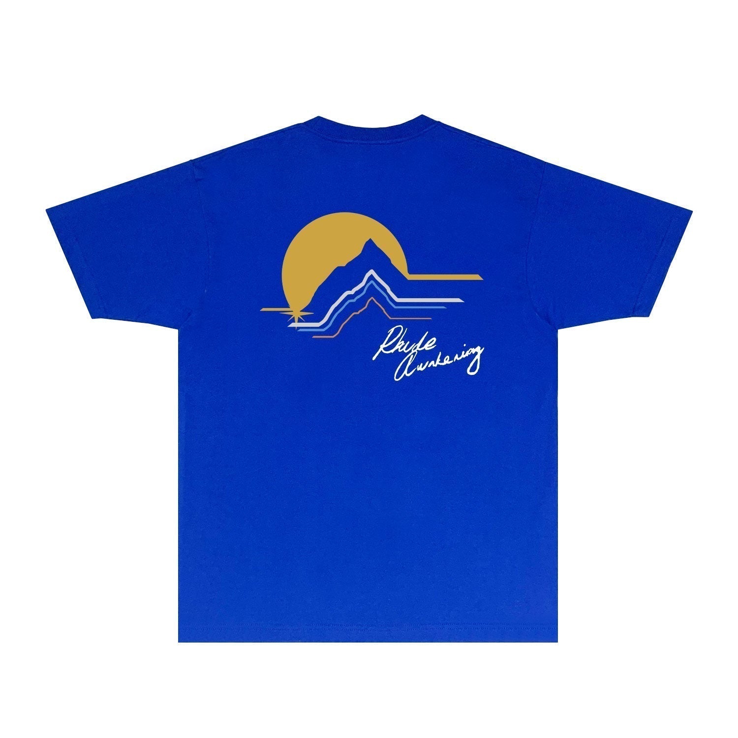Rhude T-shirts Printed Trendy Pure Cotton