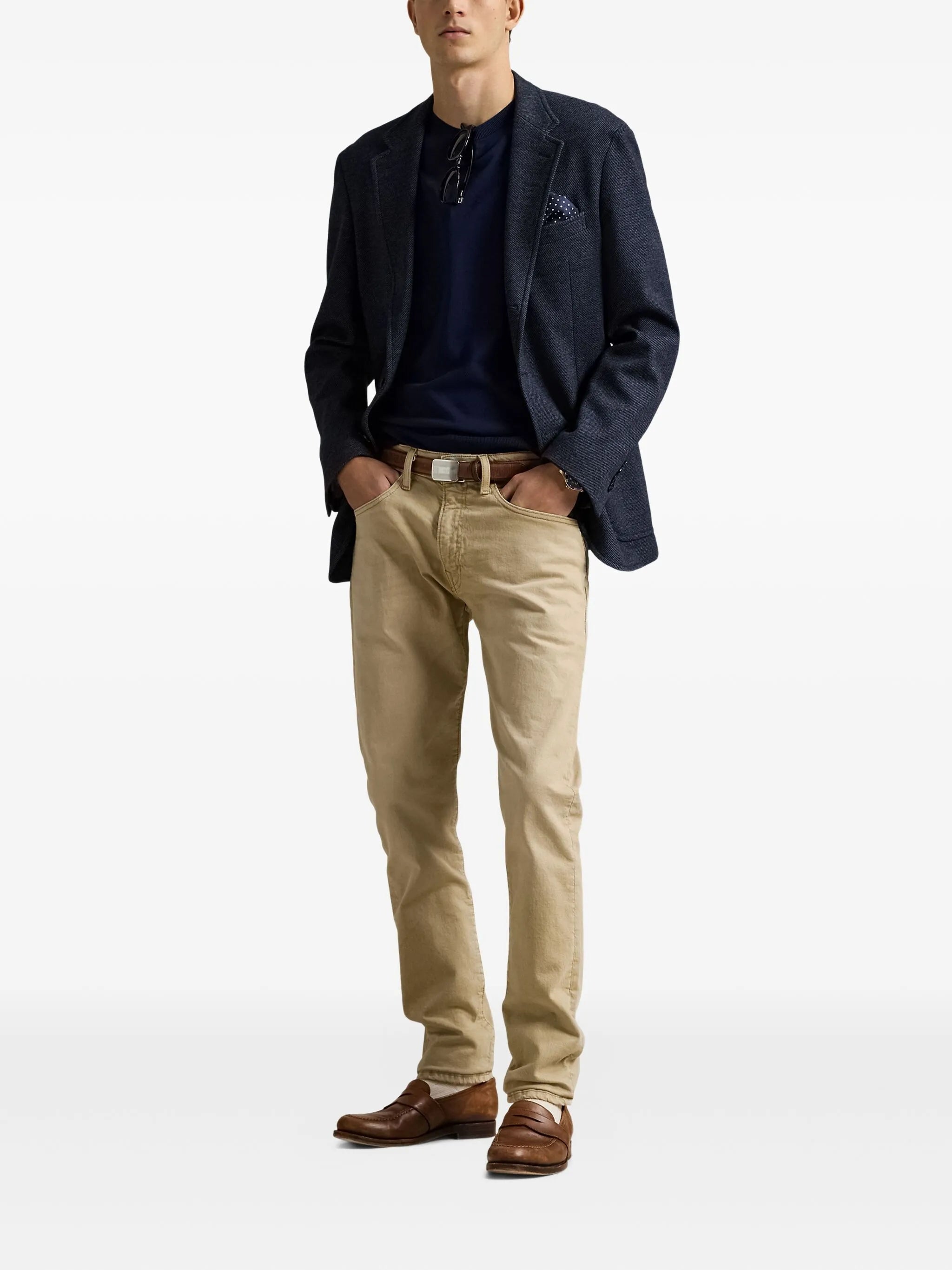 RALPH LAUREN Sullivan Slim Fit Jeans Beige