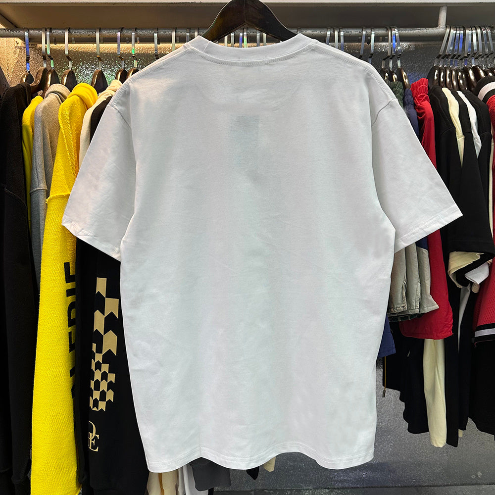 Rhude T-shirts Windsurfing Printed Cotton Casual Short Sleeves Men and Women