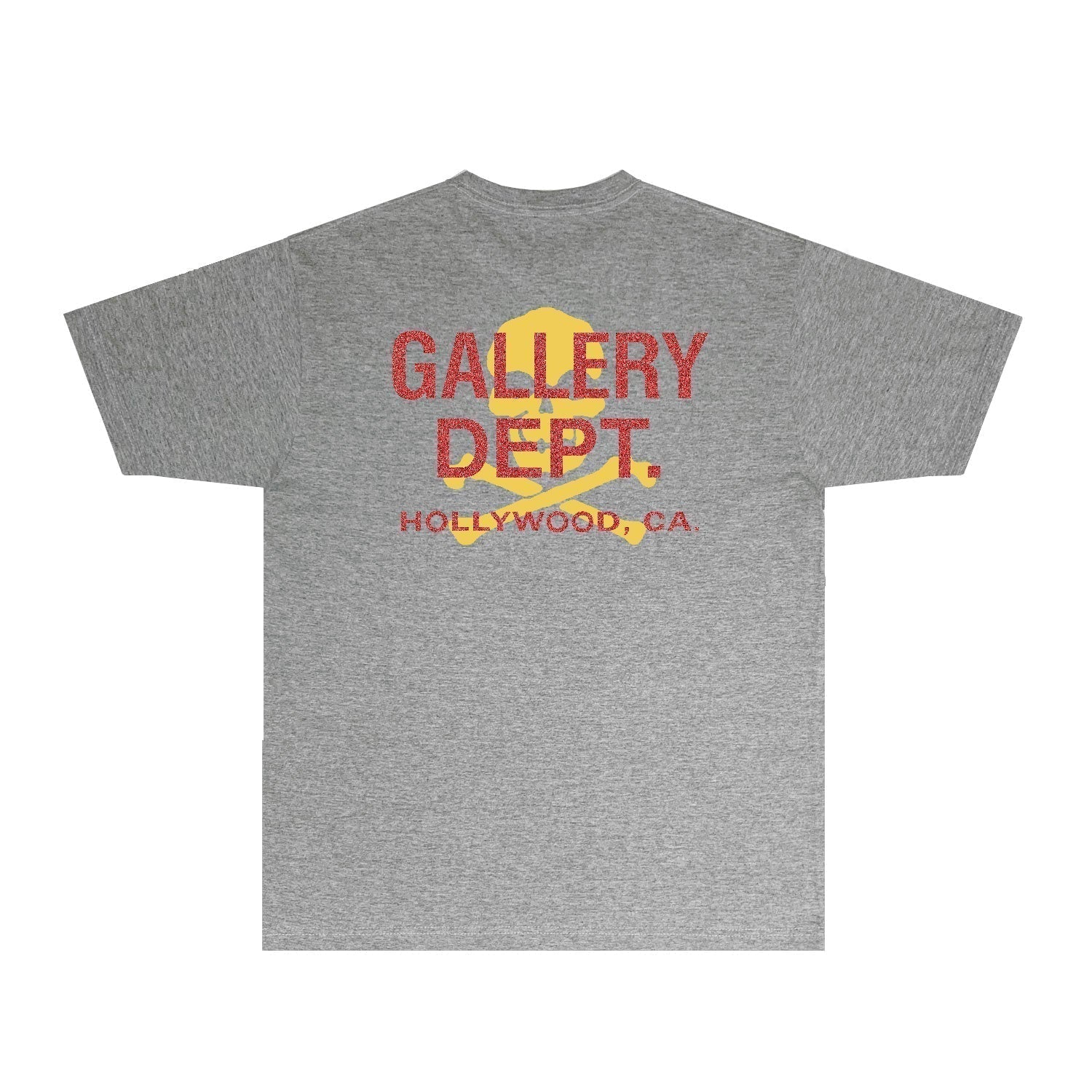 Gallery Dept T Shirt Retro Printed Loose Short-Sleeved Shirt