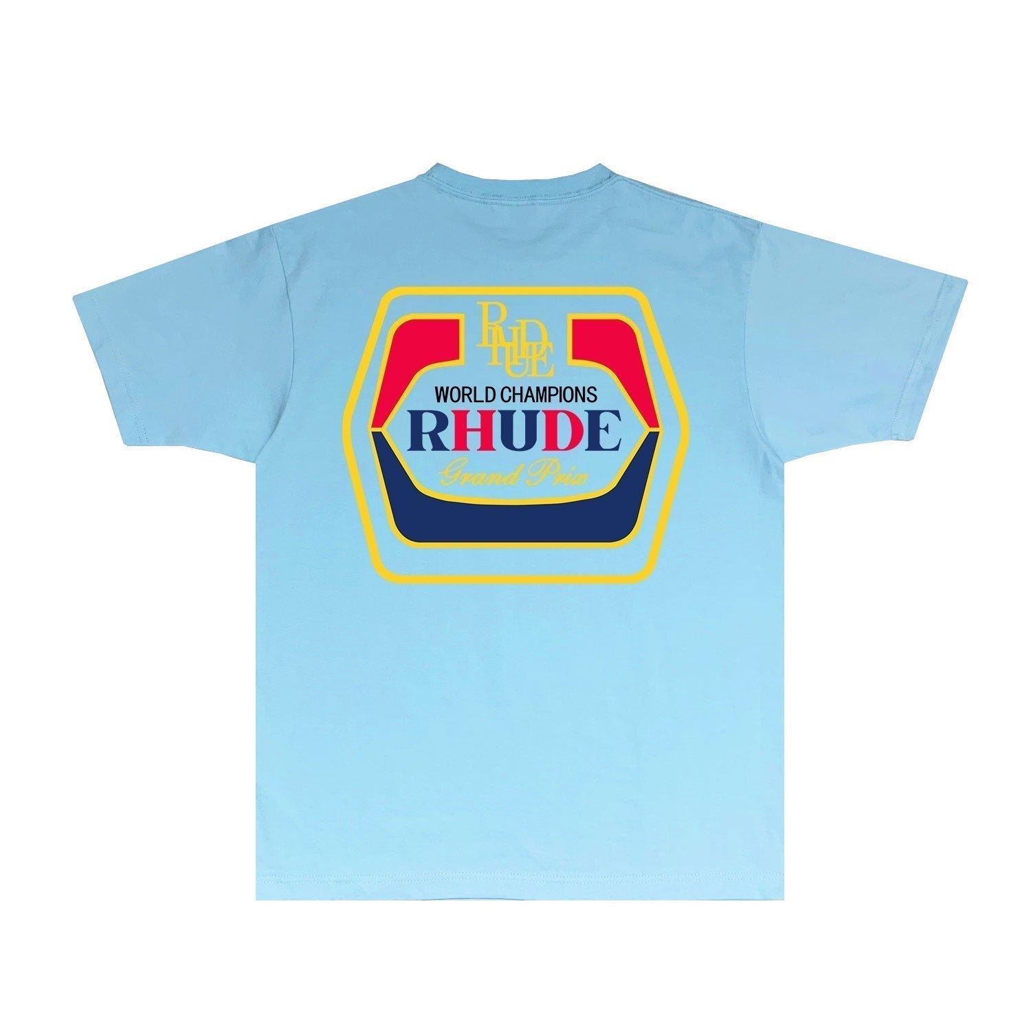 Rhude T-shirts Printed Trendy Pure Cotton
