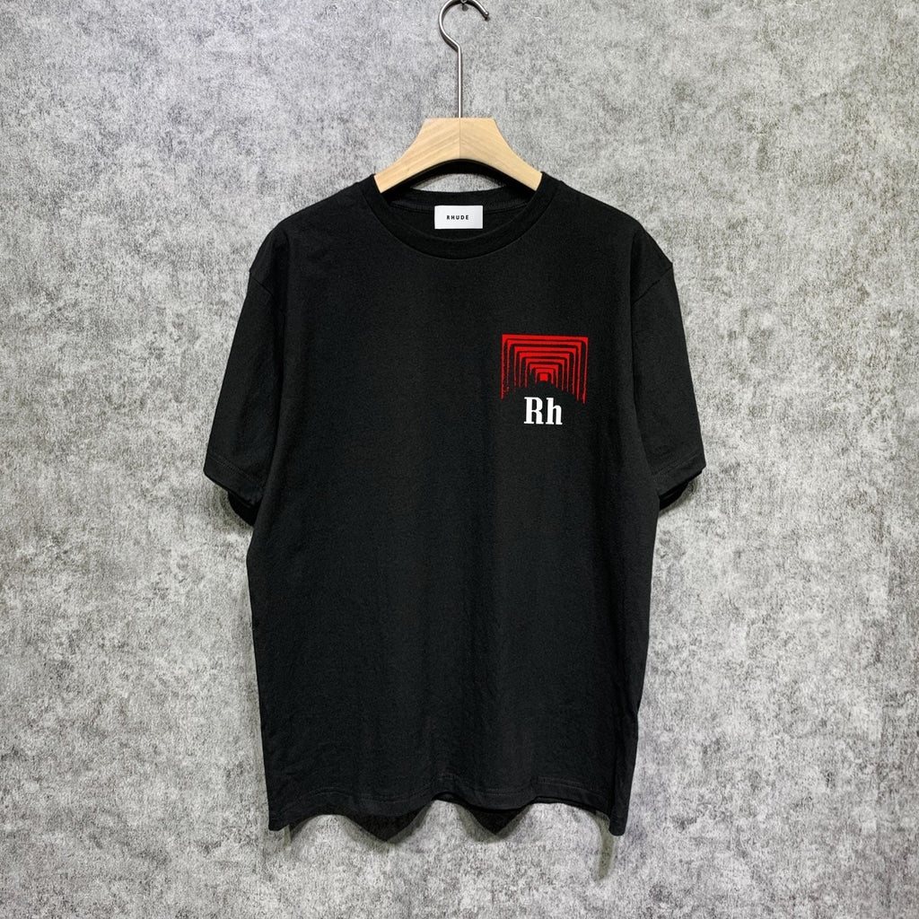 Rhude T-shirts Printed Trendy Pure Cotton