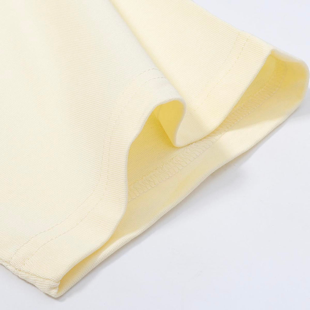 Rhude T-shirts Inverted Triangle Printing Cotton Casual Short Sleeve Men and Women