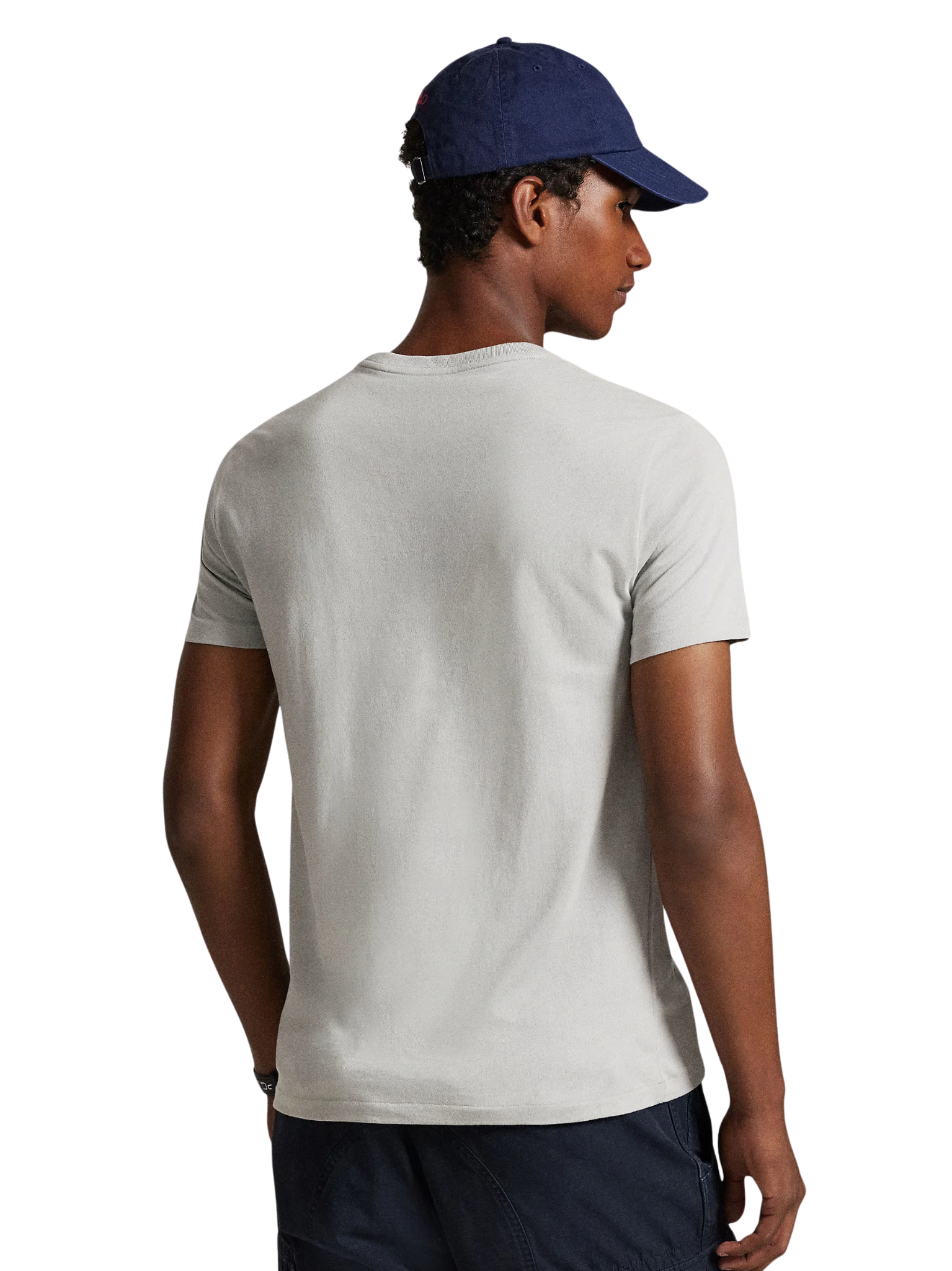RALPH LAUREN Custom Slim Fit T-Shirt Grey