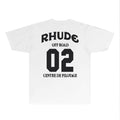 Rhude T-shirts Printed Trendy Pure Cotton