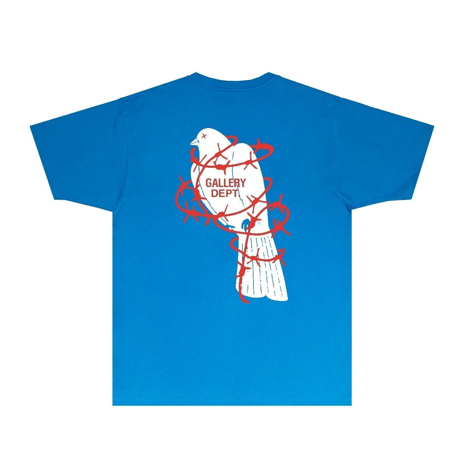 Gallery Dept T Shirt Retro Printed Loose Short-Sleeved Shirt (part2)