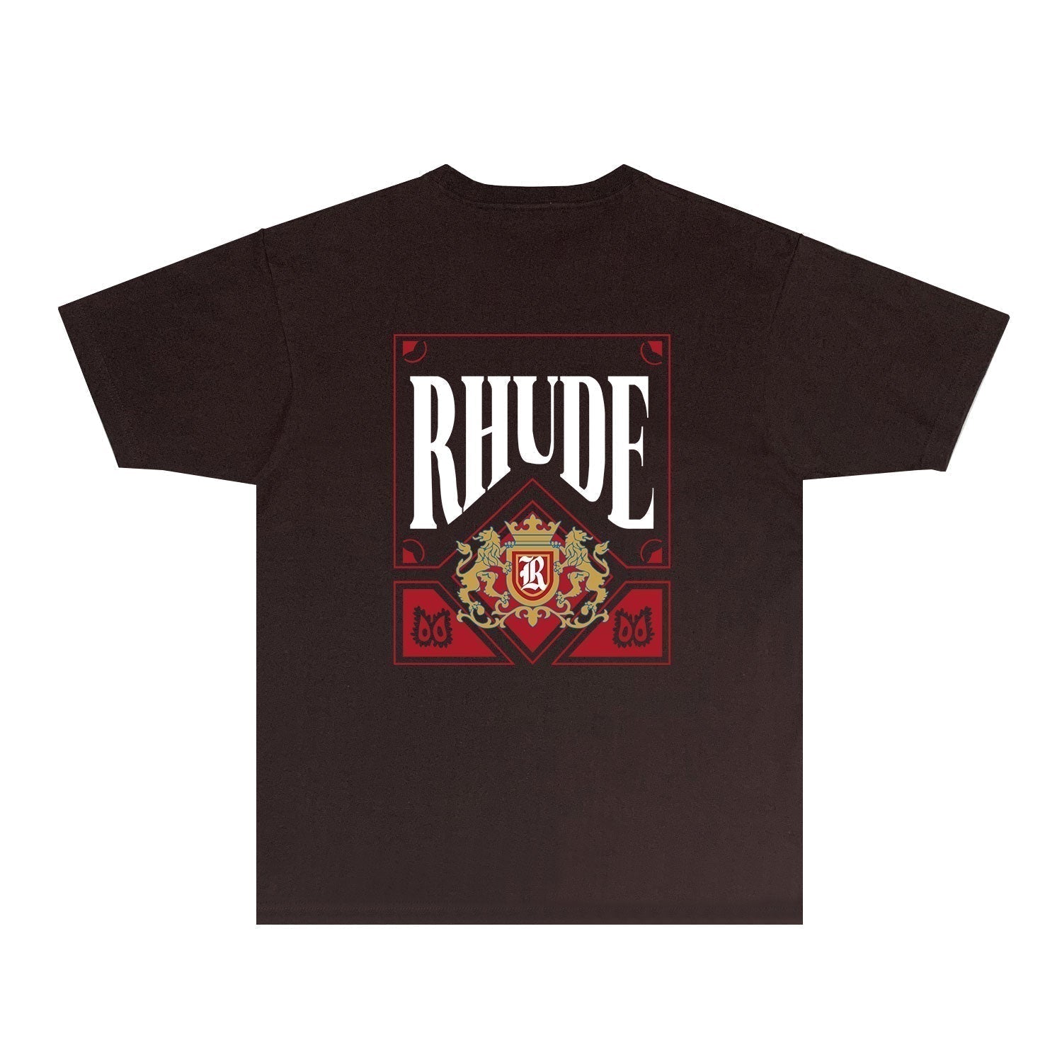 Rhude T-shirts Printed Trendy Pure Cotton