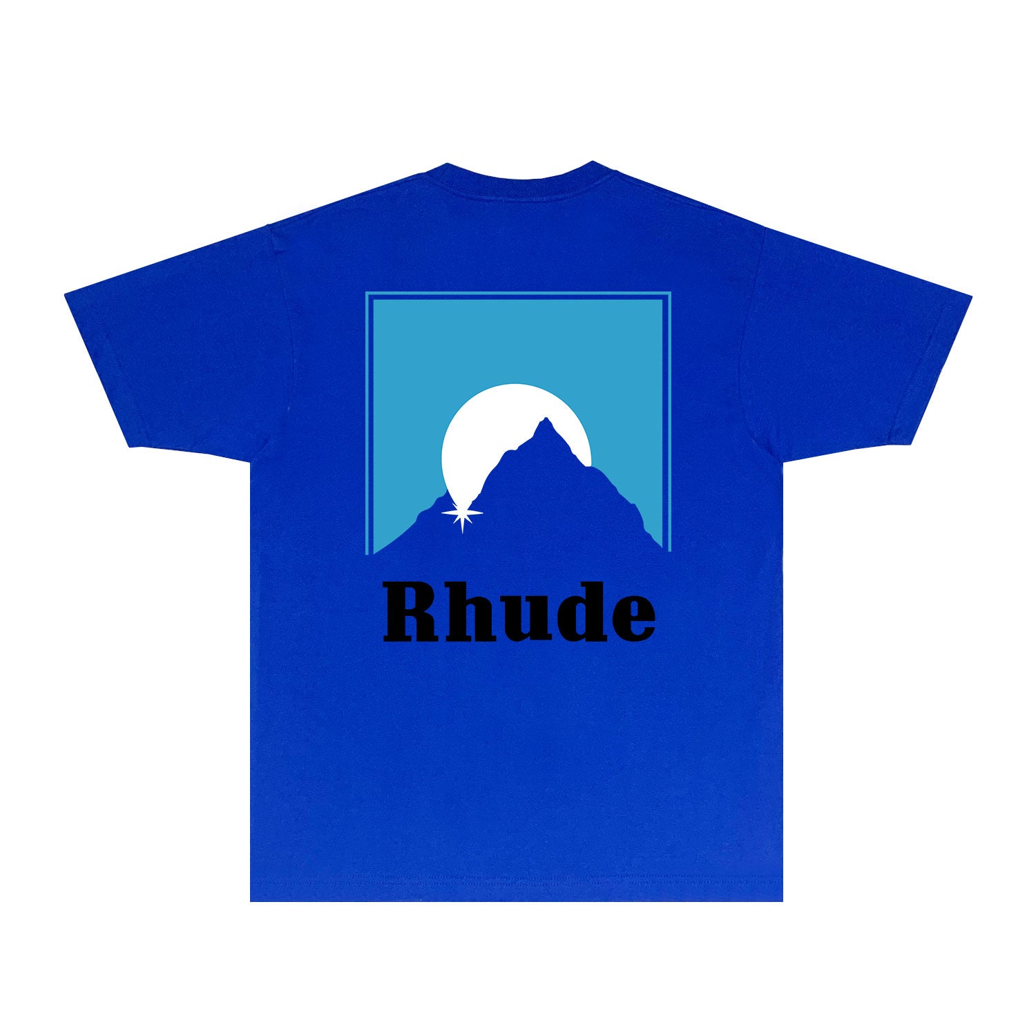 Rhude T-shirts Printed Trendy Pure Cotton