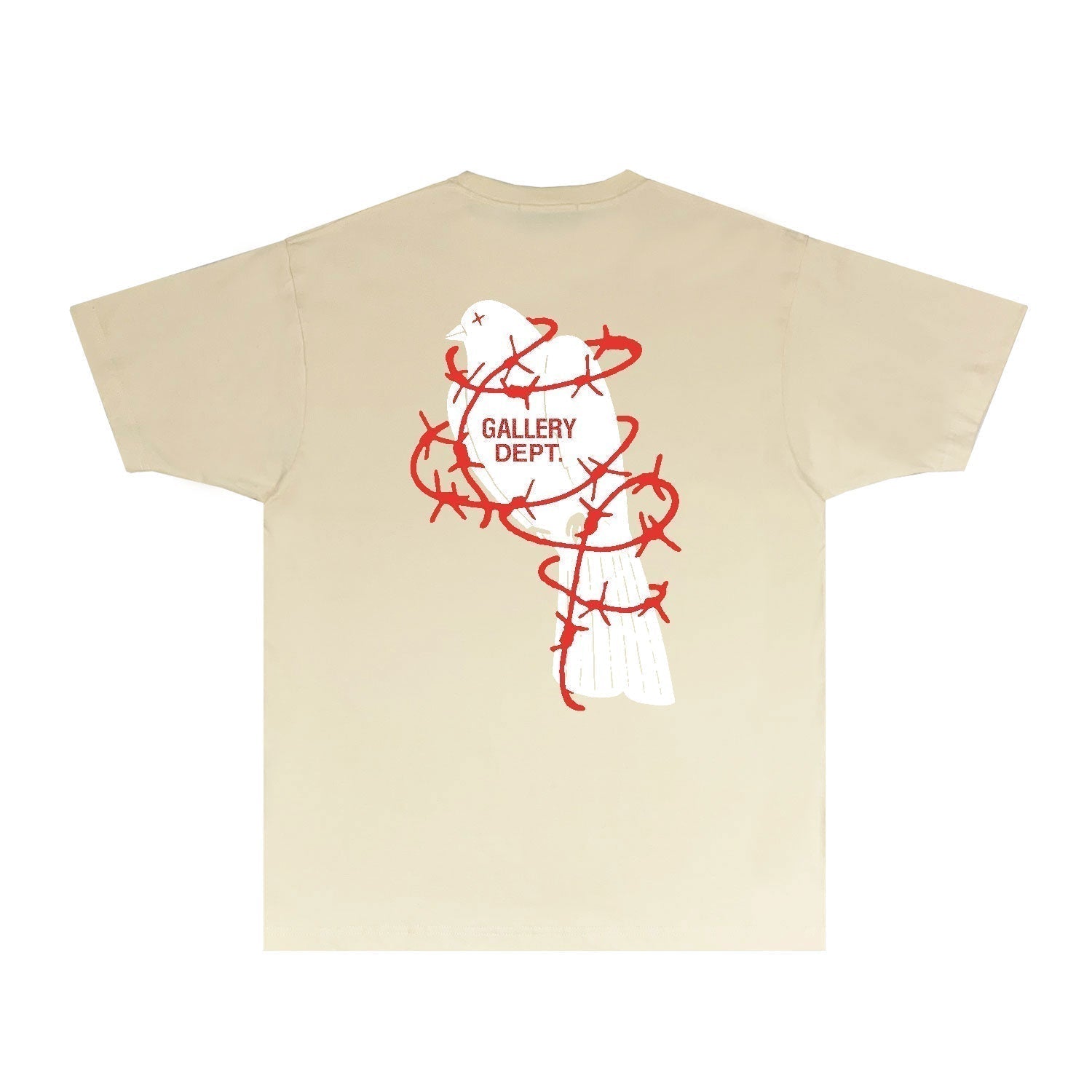 Gallery Dept T Shirt Retro Printed Loose Short-Sleeved Shirt (part2)