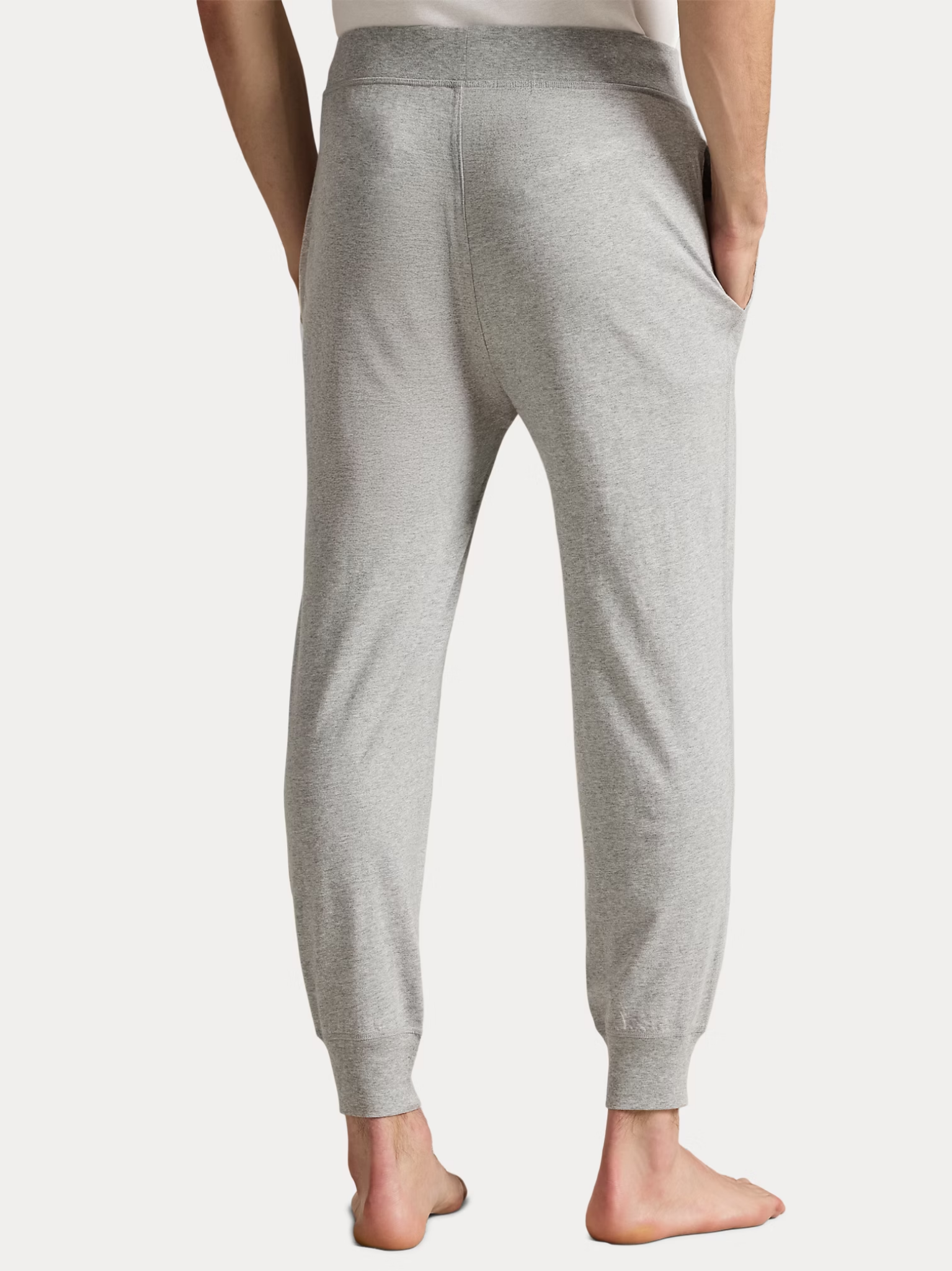 RALPH LAUREN Cotton Jersey Sleep Joggers Andover Heather