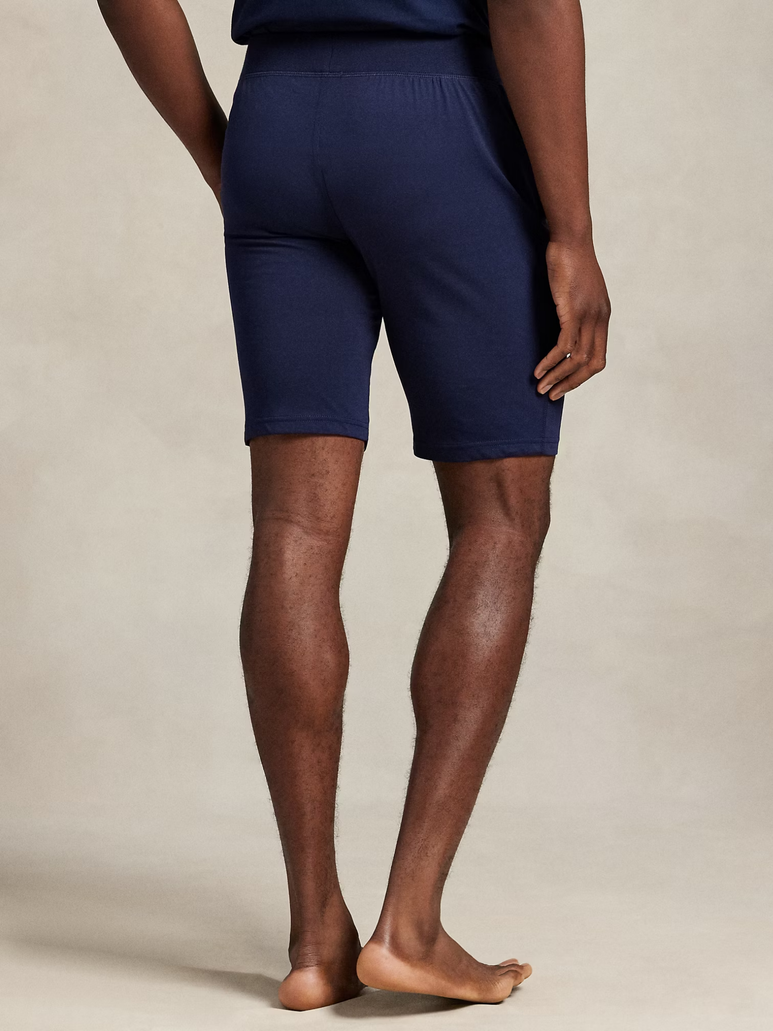 RALPH LAUREN Cotton Jersey Sleep Shorts Cruise Navy