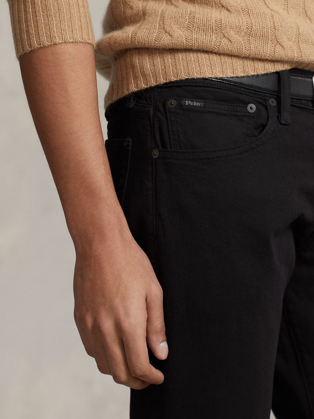 RALPH LAUREN Sullivan Slim Denim Jeans Black