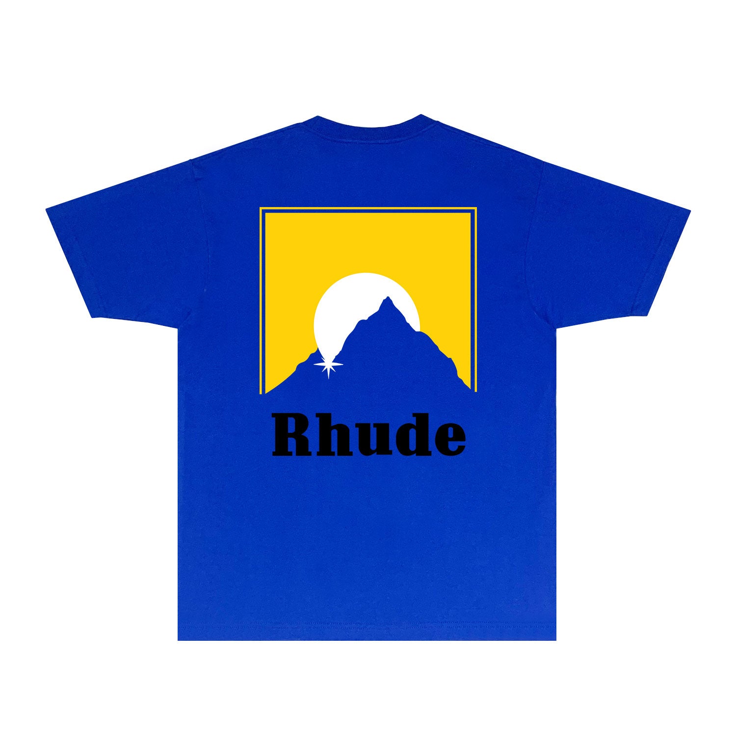 Rhude T-shirts Printed Trendy Pure Cotton