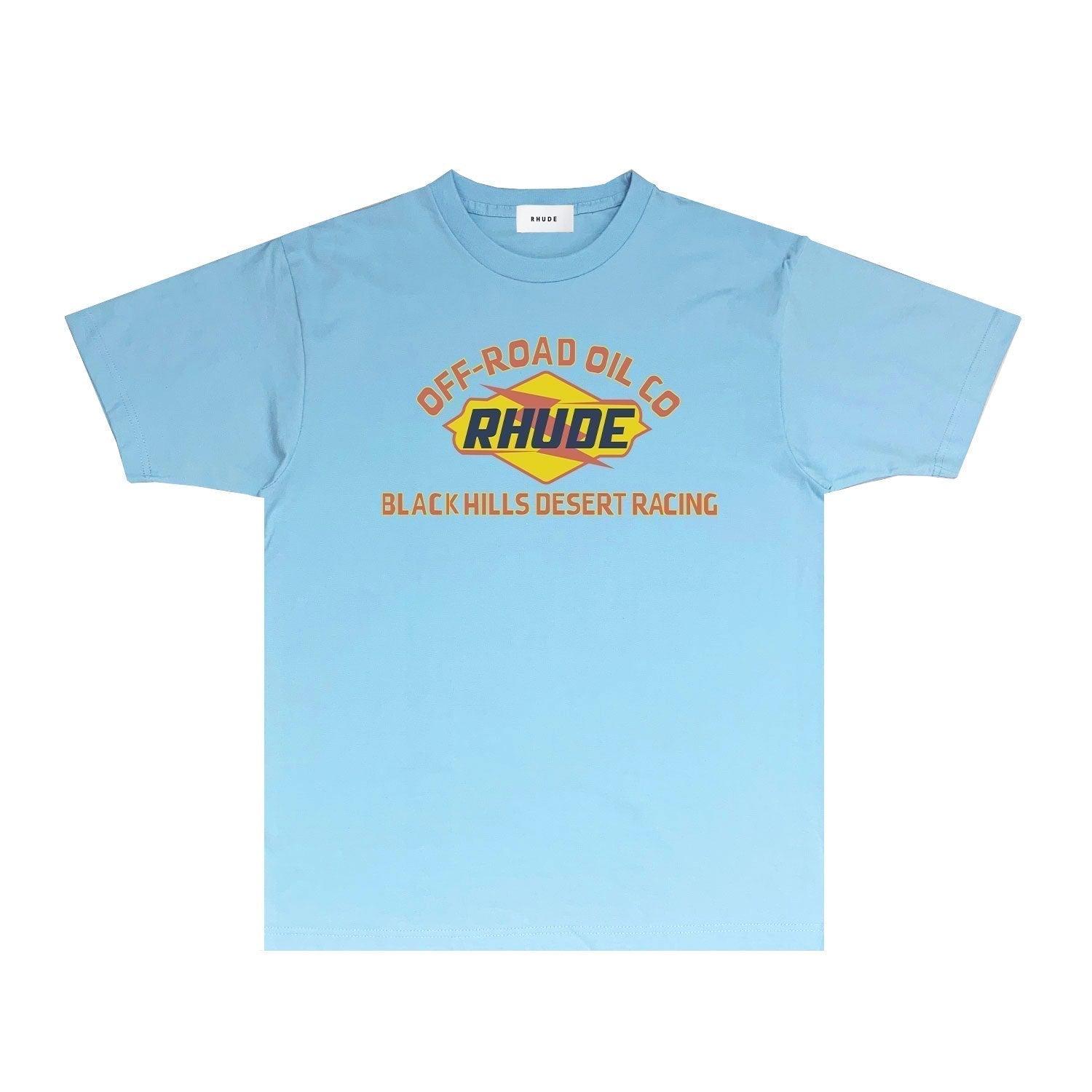 Rhude T-shirts Printed Trendy Pure Cotton
