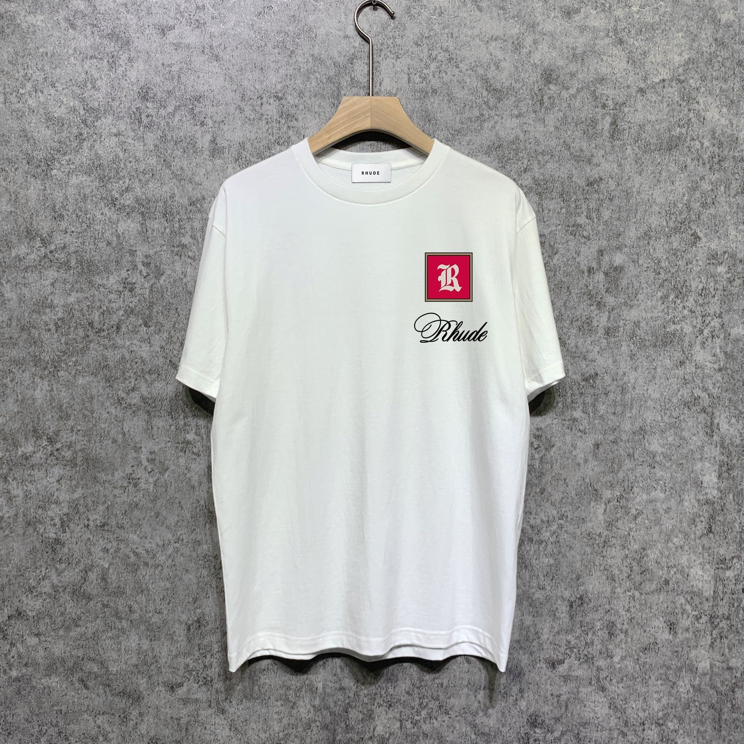 Rhude T-shirts Printed Trendy Pure Cotton
