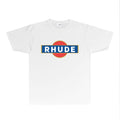 Rhude T-shirts Printed Trendy Pure Cotton