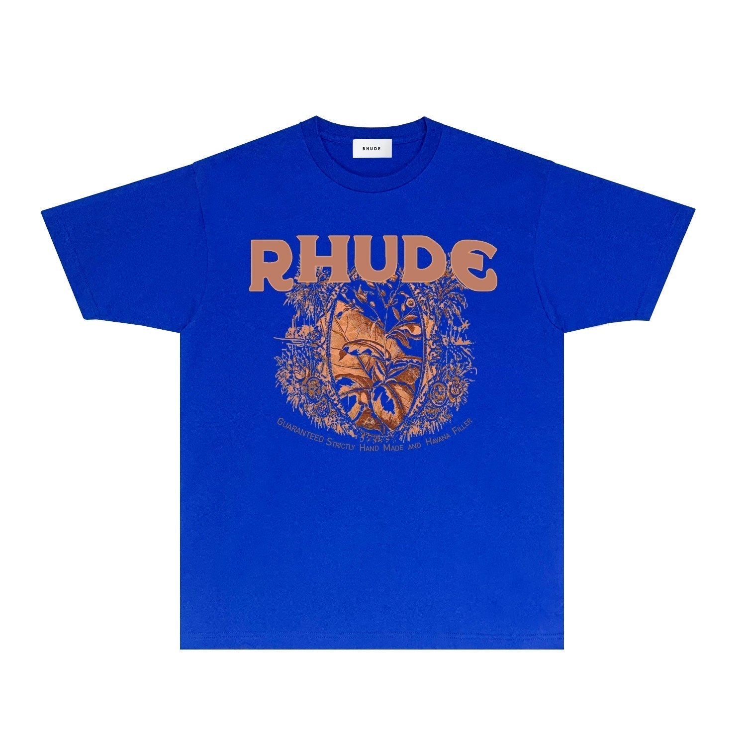 Rhude T-shirts Printed Trendy Pure Cotton