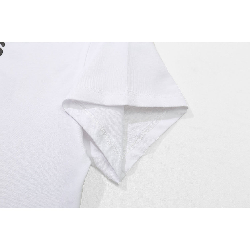 Gallery Dept T-Shirt Bronzing Letter Slogan Printed Short Sleeve T-Shirt