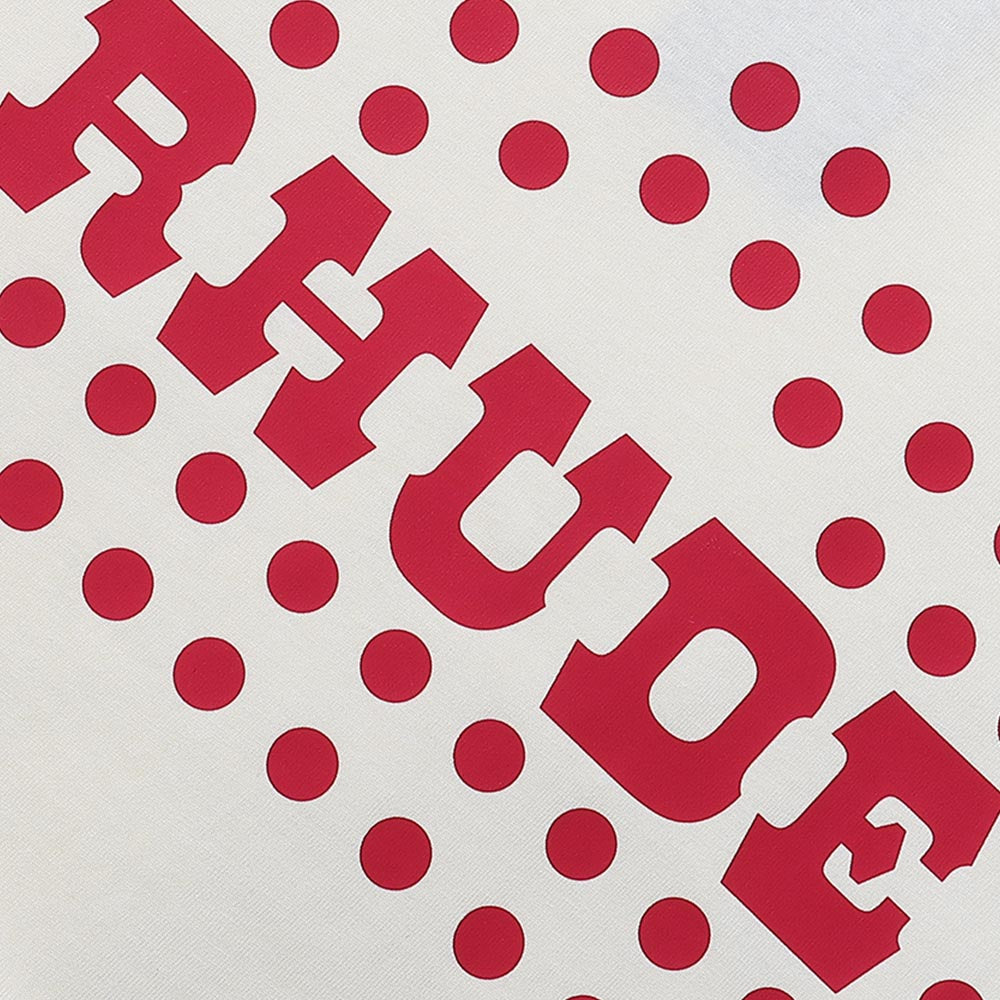 Rhude T-shirts Red Polka Dot Printed Cotton Casual Short Sleeve Men and Women