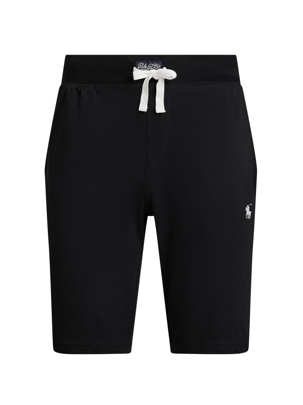 RALPH LAUREN Cotton Jersey Sleep Shorts Polo Black