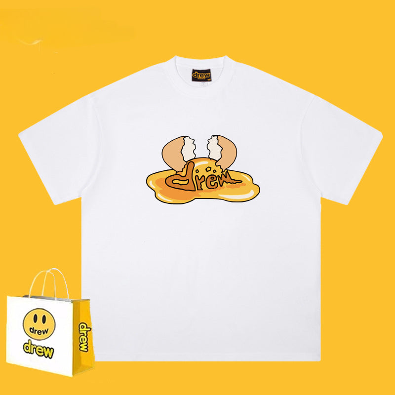 Drew T-shirts Short-Sleeved T-shirt Smiley Face