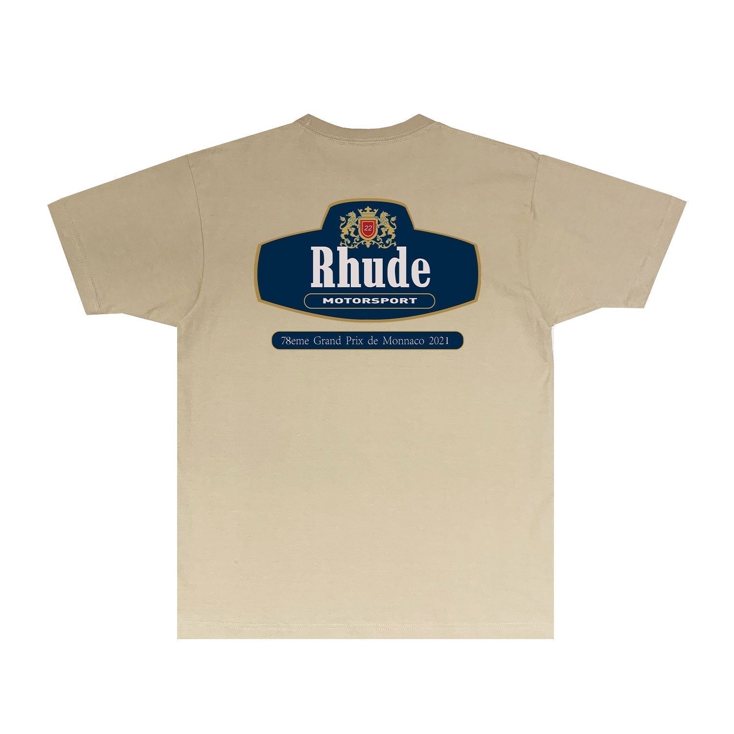 Rhude T-shirts Printed Trendy Pure Cotton