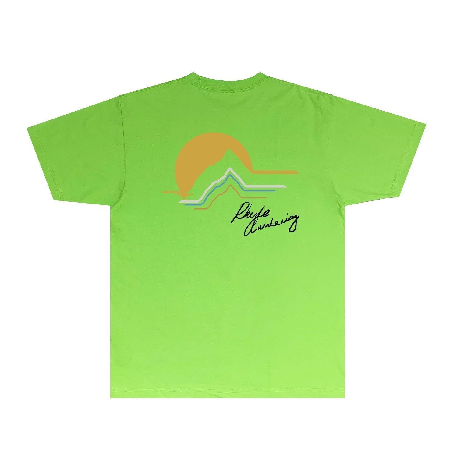 Rhude T-shirts Printed Trendy Pure Cotton