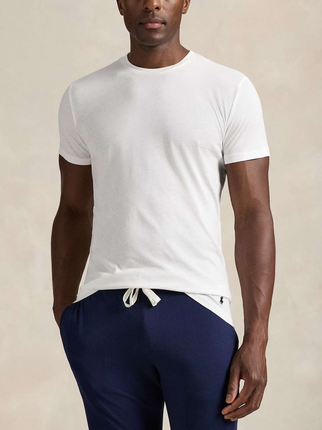 RALPH LAUREN Slim Crewneck 3-Pack T-shirts White