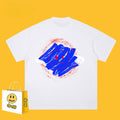 Drew T-shirts Graffiti Printing Short Sleeve
