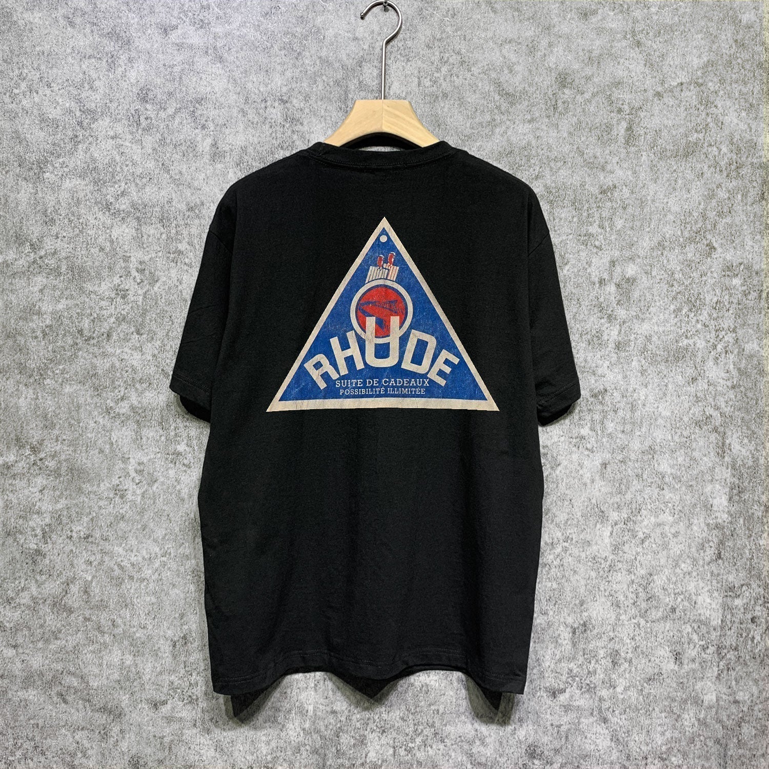 Rhude T-shirts Printed Trendy Pure Cotton