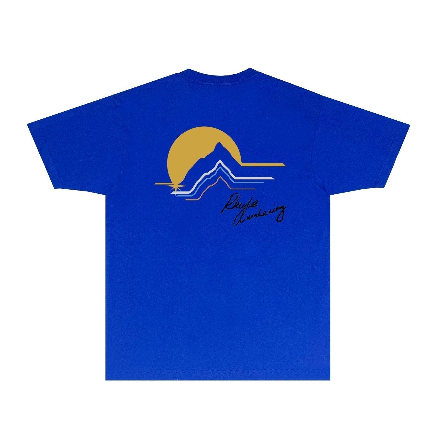 Rhude T-shirts Printed Trendy Pure Cotton