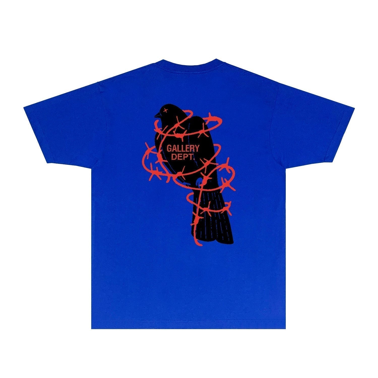 Gallery Dept T Shirt Retro Printed Loose Short-Sleeved Shirt