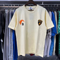 Rhude T-shirts Sunset Printing Cotton Casual Short Sleeve Men and Women